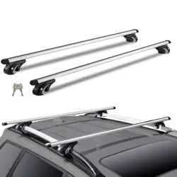 UNIVERSAL ROOF RACK CROSS BARS, 54 IN. ALUMINUM ROOF RACK CROSSBARS