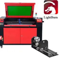 VEVOR 100W CO2 LASER ENGRAVER CUTTING ENGRAVING CUTTER MACHINE WITH ROTARY AXIS