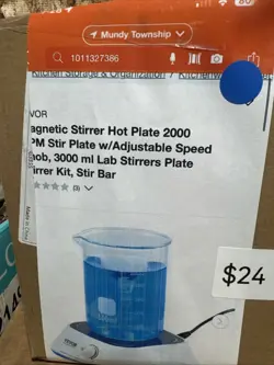 MAGNETIC STIRRER HOT PLATE