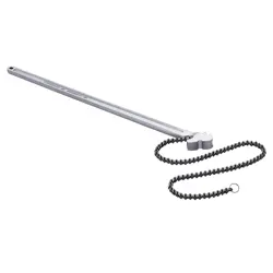 CHAIN WRENCH, 48 INCH CHAIN PIPE WRENCH, 13.4 INCH DIAMETER CAPACITY, CRV