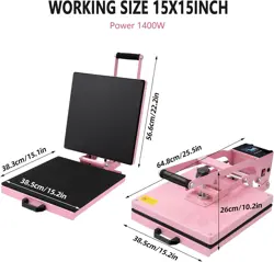 CLAMSHELL HEAT PRESS