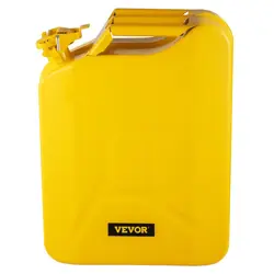 PORTABLE 5 GALLONS JERRY CAN 20L LITER STEEL OIL GAS TANK GASOLINE STORAGE NEW