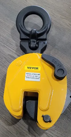 3-TON INDUSTRIAL STEEL PLATE CLAMP SHEET METAL LIFTING CLAMP 6600LBS