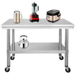 OVERSHELF PREP TABLES