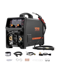 PRO MIG WELDER 250A PLUSE MIG WELDING MACHINE 5-IN-1 SYNERGIC WELDER MACHINE