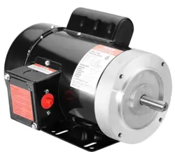 1 HP ELECTRIC MOTOR 1725 RPM 56C FRAME 1 PHASE 5/8