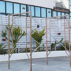 SCAFFOLDING CROSS BRACE 6FT X 4FT,8-PACK SOLID CARBON STEEL SCAFFOLD CROSS SUPPO