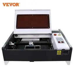 VEVOR 50W CO2 LASER ENGRAVER CUTTING ENGRAVING MACHINE 300 400 500MM WORK AREA