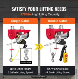 ELECTRIC HOIST 1760LBS