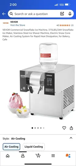 COMMERCIAL SNOWFLAKE ICE MACHINE SNOW CONE MAKER AND ICE SHAVER