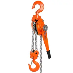 VEVOR MANUAL LEVER CHAIN HOIST, 6 TON 13200 LBS CAPACITY 20 FT COME ALONG, G80