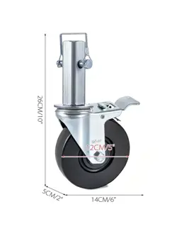 SWIVEL CASTER WHEELS