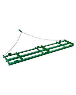 VEVOR DRAG HARROW 8 FT HEAVY DUTY TOW BEHIND DRAG HARROW DRIVEWAY GRADER RAKE
