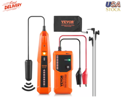 VEVOR CABLE LOCATOR, 3FT DEPTH, WIRE TRACER, 1000FT DETECTION
