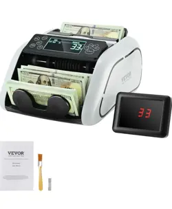 UV/MG/IR/DD/DBL/HLF/CHN COUNTERFEIT DETECTION