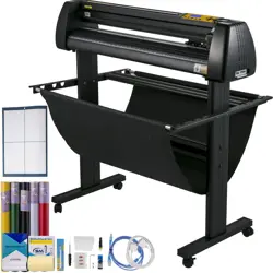 VEVOR VINYL CUTTER 34INCH BUNDLE, VINYL CUTTER MACHINE MANUAL VINYL PRINTER