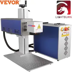 VEVOR 50W LASER MARKING MACHINE METAL ENGRAVER MARKER ENGRAVING 7.9X7.9INS