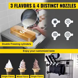 CREAM MACHINE 20-28L/H