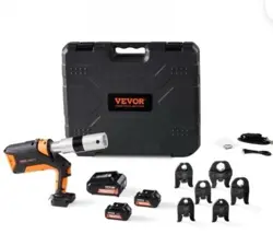 VEVOR PRO PRESS TOOL, 18V ELECTRIC PIPE CRIMPING TOOL FOR 1/2