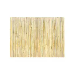 VEVOR NATURAL ROLLED BAMBOO FENCE BAMBOO PANEL 4 FT H X 6 FT L X 0.75 IN D.