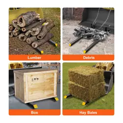 TRACTOR BUCKET FORKS