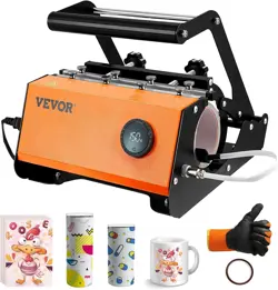 30 OZ TUMBLER HEAT PRESS MACHINE MUG CUP SUBLIMATION PRINTING TRANSFER VEVOR