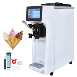 VEVOR ICE CREAM MACHINE AUTO CLEAN PRE-COOLING SOFT SERVE MAKER TOOL COMMERCIAL