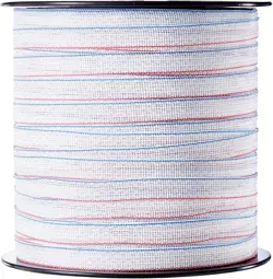 VEVOR ELECTRIC FENCE TAPE, 1640FT 500M POLYTAPE FENCING HOT WIRE, 3/4