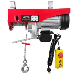 VEVOR 440LBS ELECTRIC HOIST WITH 14FT WIRED REMOTE CONTROL, JEEP TOP REMOVAL LIF