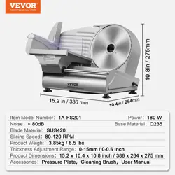 VEVOR MEAT SLICER