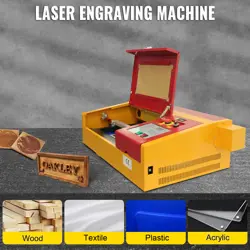 VEVOR 50W CO2 LASER ENGRAVING MACHINE LASER ENGRAVING TOOL 300*200MM 1-350 MM/S