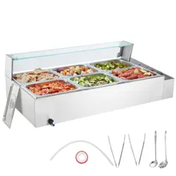 BUFFET 6*8QT WITH