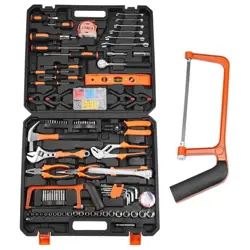 VEVOR TOOL KIT, 216 PIECE GENERAL HOUSEHOLD HAND TOOL SET, HOME REPAIRING TOOL K