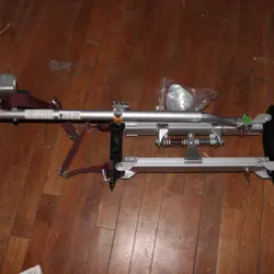 (1-PAIR) VEVOR ADJUSTABLE PAINTING TAPING DRYWALL STILTS ALUMINUM TOOL STILTS