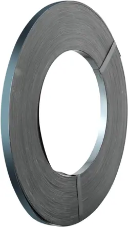 HEAVY DUTY STEEL STRAPPING ROLL 1640 FEET LENGTH BLACK 1700 LBS BREAK STRENGTH