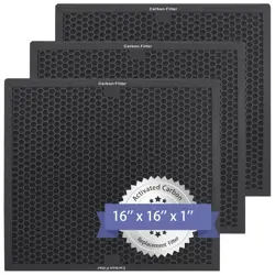 AIR SCRUBBER ACTIVE CARBON FILTERS COMPATIBLE WITH BLUEDRI, VEVOR AND DRI-EAZ...