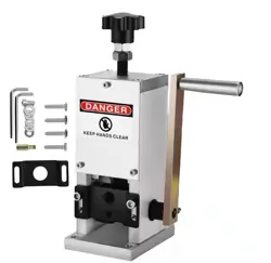 VEVOR MANUAL WIRE STRIPPING MACHINE 0.06''-0.98'' COPPER STRIPPER WITH HAND