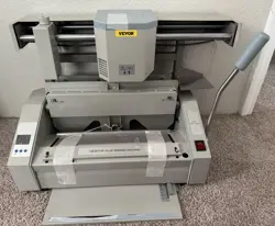 VEVOR THERMAL BINDING MACHINE, 400 SHEETS CAPACITY HOT GLUE BINDING MACHINE