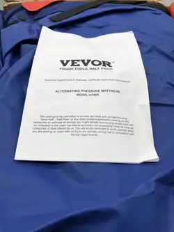 VEVOR ALTERNATING AIR PRESSURE MATTRESS DUAL-LAYER HOSPITAL BED 450 LB