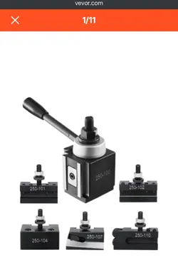 VEVOR QUICK CHANGE TOOL POST