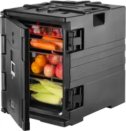 VEVOR INSULATED FOOD PAN CARRIER, 95 QT HOT BOX FOR CATERING