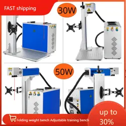 🔥VEVOR 20W 30W 50W RAYCUS FIBER LASER MARKING METAL MACHINE ACCESSORIES COMBO