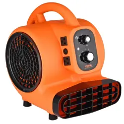 VEVOR FLOOR BLOWER, 1/4 HP, 1000 CFM AIR MOVER FOR DRYING AND COOLING