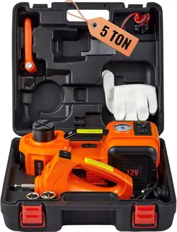 US VEVOR ELECTRIC CAR JACK  5 TON/11023 LBS HYDRAULIC JACK LIFT WITH ELECTRI#2K