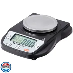 VEVOR LAB SCALE, 600G X 0.01G ACCURACY HIGH PRECISION ANALYTICAL BALANCE, 6 U