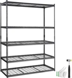 5-TIER ADJUSTABLE STORAGE