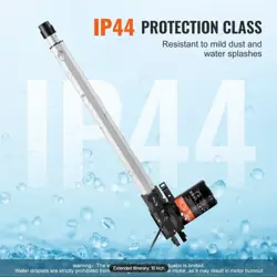 VEVOR LINEAR ACTUATOR 12V, 16 INCH HEAVY DUTY 1320LBS/6000N LINEAR ACTUATOR, 0.1