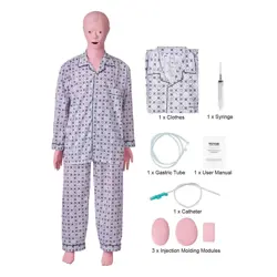 VEVOR NURSING TRAINING MANIKIN, MALE LIFE SIZE DEMONSTRATION HUMAN MANIKIN FOR -