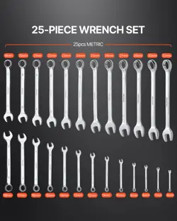 WRENCH SET 25-PIECE