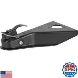 VEVOR A-FRAME TRAILER COUPLER, FITS 2-INCH HITCH BALL SIZE, 8000 LBS TOWING C